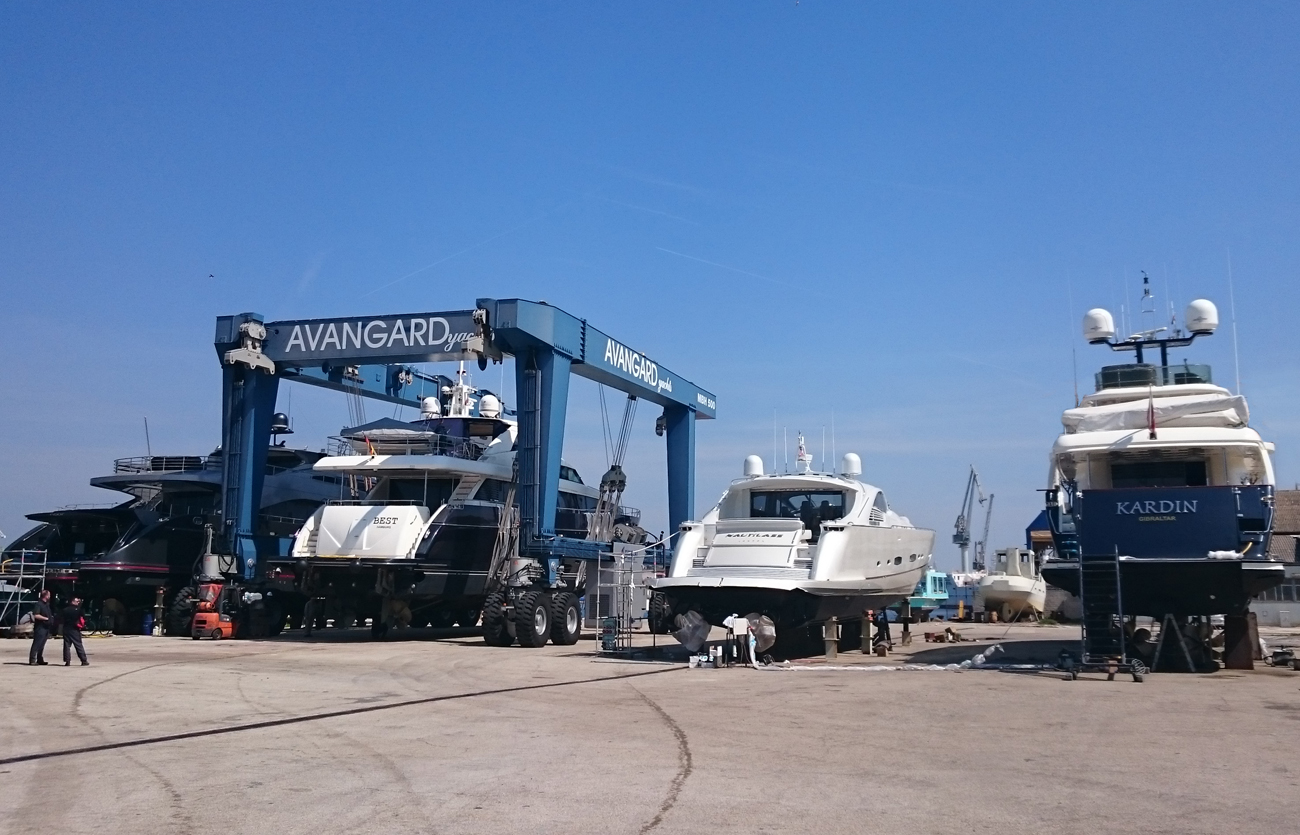 avangard shipyards facilities - outer surface