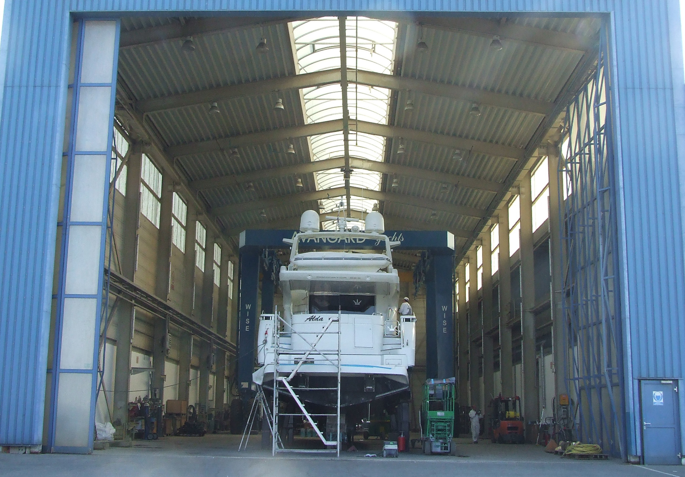 avangard shipyards facilities - shed a