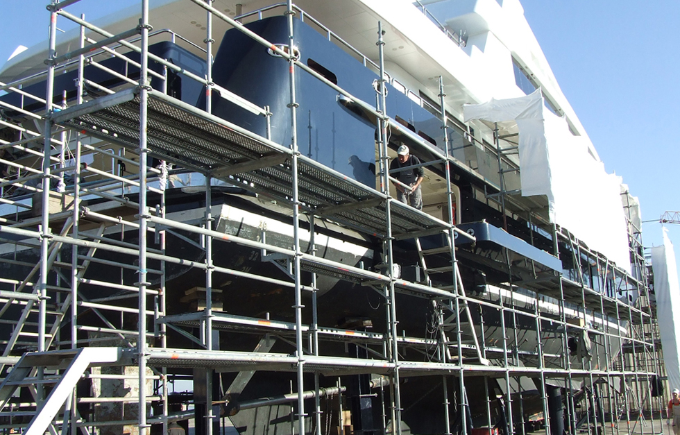 avangard shipyards facilities - yacht services