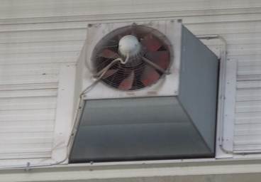 Ventilation in the shed