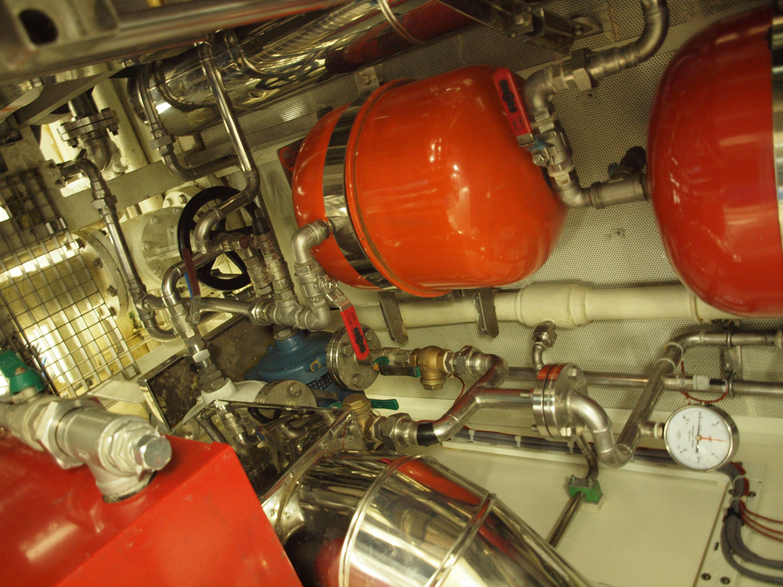 Yacht pipeing systems