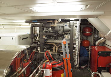 yacht pipeing systems