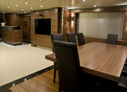 Interior, Exterior & Furniture Yacht Design Manufacturing